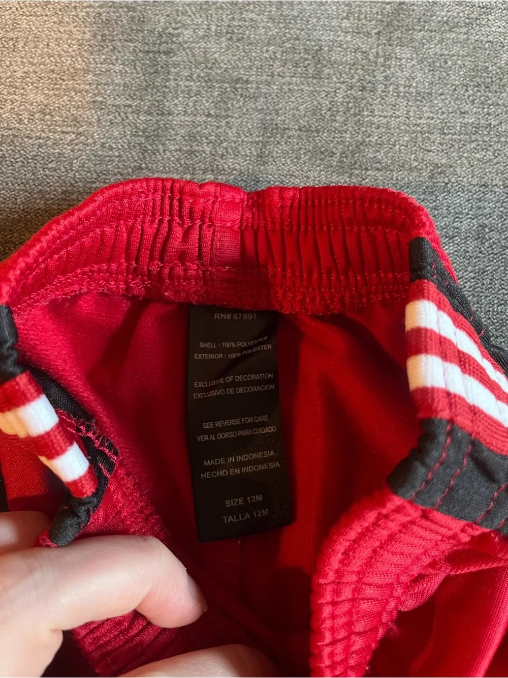 Adidas Baby Boy’s 12 Month Wisconsin Badgers Outfit